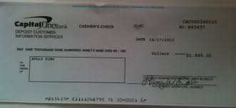 If your cashier's check is getting used to pay an organization and not an individual, be sure to find out how to complete the payee information you can get proof of the check's having been cashed with a copy of the front and back of the check from the bank. Cashier S Check Online Scams