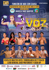Estamos trabajando por algo bonito”: “Baby” Quintero invita a función de box  con causa en Culiacán | Línea Directa