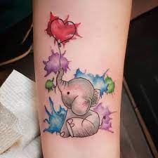 Baby Elephant Watercolor Tattoo Designs Elephant Tattoo Small Watercolor Elephant Tattoos Baby Elephant Tattoo