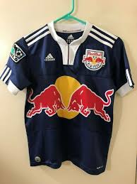 Adidas Climacool Mls Soccer Red Bull New York Jersey Shirt