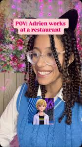 POV: Adrien works at a restaurant 🥘, #miraculous #miraculousladybug  #improv #pov #skit