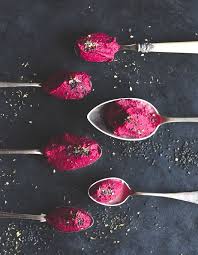 Rote Bete Hummus Mit Zatar Rezept Mit Oder Ohne Thermomix Lebensmittel Essen Kochen Und Geniessen Rote Bete