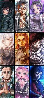 16 hd wallpapers 1920x1080 anime in 2020 slayer anime anime. Collab Kimetsu No Yaiba The Hashira By Al Bastoni On Deviantart Digital Art Anime Best Anime Shows Hd Anime Wallpapers