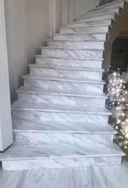 #interior design #architecture #staircase #marble stairs #modern #white space. Wocqidn3nigugm