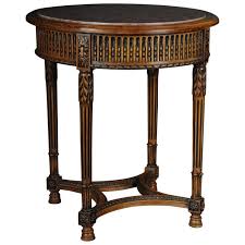 Classic French Side Table In Louis Xvi Beechwood In 2020 Side Table Classic Side Table Bronze Side Table