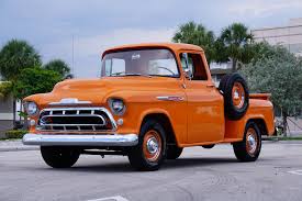 Image result for Orange 1957 Truck
