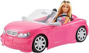 Amazon Es Barbie Muneca Y Su Coche Descapotable Mattel Fpr57 Juguetes Y Juegos Auto De Barbie Coches De Barbie Carro De Barbie