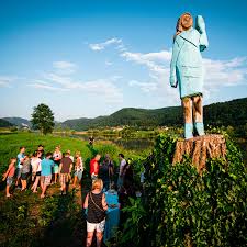 All information about slovenia in one place. Melania Trump Statue In Slovenia Set On Fire The New York Times