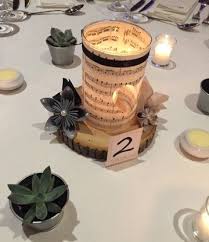Diy Music Note Centerpieces Music Centerpieces Music Notes Decorations Music Note Centerpieces
