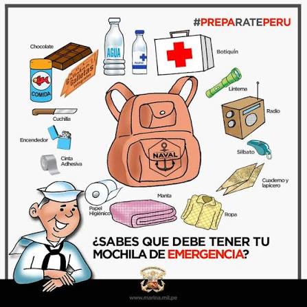 Sabes que debe de tener tu mochila de emergencia?? Nosotros te lo contamos  aquí ?