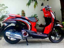 Modifikasi striping honda scoopy black carbon motoblast via motoblast.org. 47 Konsep Terbaru Modif Scoopy Warna Merah