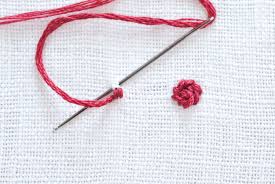 You can embroider only cups with petals, and you can add stems with leaves. How To Embroider Tiny Flowers