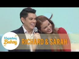 37, born 21 january 1984. Magandang Buhay Richard And Sarah Reveal The Date Of Their Wedding Youtube