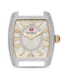 Michele Urban Mini Two Tone Diamond Dial Watch Head 29 X 30mm Bloomingdale S