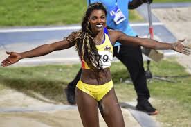 Mi primera rival soy yo misma. Caterine Ibarguen Gano Segunda Parada De Salto Triple En Liga Diamante 2019