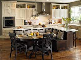 Kitchen Island Built In Seating