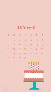 July 2019 Iphone Calendar Wallpaper July July2019calendar Iphonecalendarwallpaper Iphone Calendar Wallpaper Print Calendar Calendar Printables