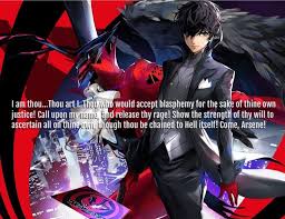 And we petty men walk under his huge legs, and peep about to find. Random Quotes Persona 5 The Animation I Am Thou Thou Art I