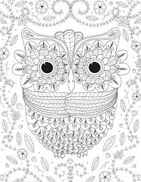 Owl Coloring Pages Coloring Rocks Owls are wise, owls are regal and owls are cute.