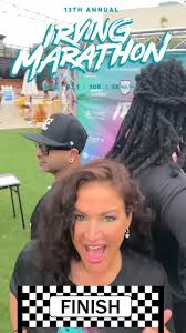 If you’re not at #irvingmarathon, what are you even doing in life? 😎 My  partners-in-crime @kwamehall_com & @joeveganue are# at each & every  @runirving event. See ya May 17th! ✌️
