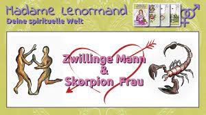 Wie gut passt zwilling zu. Zwillinge Mann Skorpion Frau Liebe