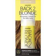 Everpro Back2blonde Root Concealer Spray Cvs Com Blonde Roots Help Hair Loss Blonde With Dark Roots