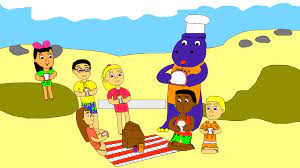 Check spelling or type a new query. Daniel Celano On Twitter My Picture Of Barney And The Backyard Gang Eating Peanut Butter Sandwiches In A Cgi Style Of A Day At The Beach