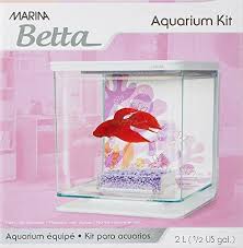 Marina Betta Aquarium Starter Kit Flower Marina Flower Betta Kit Provides A Cool And Trendy Way To Showcase Your Betta Betta Aquarium Betta 5 Gallon Aquarium