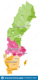 Überdies findet ihr dort einen link zum entsprechenden artikel auf unserer website. Die Lander Der Schweden Vektorkarte Drei Traditionelle Teile Von Schweden Jedes Bestehende Provinzen Vektor Abbildung Illustration Von Getrennt Tourismus 153084372