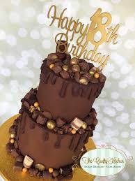 Stunning cake decorating technique like a pro | most satisfying chocolate cake decorating ideas. Two Tier Chocolate Drip Cake Chocolate Chocolatedripcake Dripcake Birthday Cake Chocolate Birthday Cakes For Teens Drip Cakes