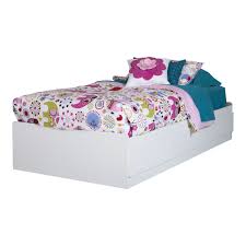 The twin platform with storage solves a lot of problems regarding this. South Shore Twin Storage Bed 39 With 3 Drawers Walmart Canada