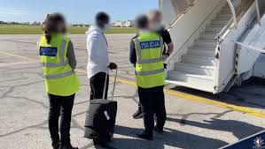 Extradite — ► verb ▪ hand over (a person accused or convicted of committing a crime in a foreign state) to the jurisdiction of that state. Man Extradited To Germany On Armed Robbery Charges