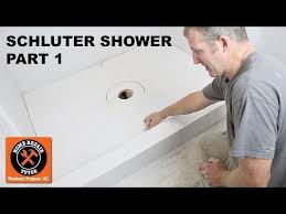 Kerdi Shower Kit Installation Step By Step Detailed Instructions Shower Installation Schluter Shower Shower Plumbing