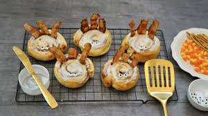 While cinnamon rolls are baking, mix the bourbon icing by whipping together cream cheese, butter, confectioners sugar, vanilla, and salt. Turkey Cinnamon Rolls Fun Thanksgiving Breakfast Idea Fun Happy Home