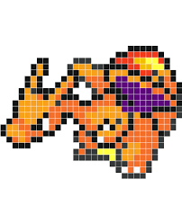 Animated.gif 1,080×1,080 pixels | mario characters, ppg. Dracaufeu Aka Charizard Stickers Muraux Stickaz Pixel Art Pokemon Pixel Art Dracaufeu