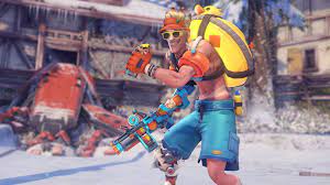 Artstation Overwatch Winter Wonderland 2017 Beachrat Junkrat Tim Moreels Overwatch Junkrat And Roadhog Heroes Of The Storm