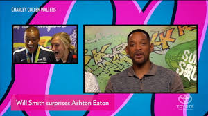 But the actor's friendship had much deeper roots. Video Matt Damon Will Smith Surprise Olympic Champion Ashton Eaton Canadian Running Magazine