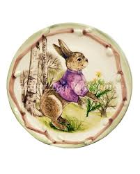 Cut them up to size to make it as long (or short) as you want. Ceramic Round Easter Plate 21 X 21 X 2cm Easter Egg Warehouse