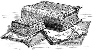10 Words Every Book Lover Should Know Domesday Book Clip Art Vintage Book Drawing