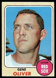 1968 Topps Gene Oliver Boston Red Sox #449
