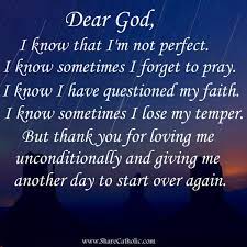 Thank You God For Loving Me Unconditionally And Giving Me Another Day To Start Over Again