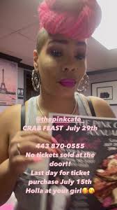 CRAB 🦀 FEAST CRAB 🦀FEAST. JULY 29th 5-9 Last day for ticket purchase July  15th NO TICKETS SOLD AT THE DOOR!!! For tickets or more information 443  870-0555
