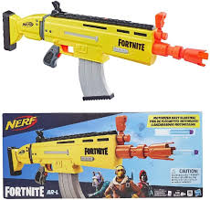 Hasbro isn't done riding the fortnite bandwagon now that its themed nerf guns are here in earnest. Nerf Fortnite Ar L Juguetesland