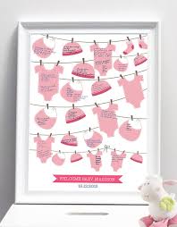 An adopted child deserves a warm welcome into the family too! Personalised Christening Baby Shower Guest Book Print By I Love Design Notonthehighstreet Com