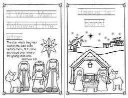 Christmas story bible coloring pages. The Christmas Story Coloring Pages And Handwriting Practice Booklet Printing