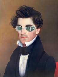 Jeptha Wade, Nathaniel Olds, Art Print, Artwork, Print of a Painting,  Vintage Art, Figurative Art, Print of an Oil Painting, Dark Academia