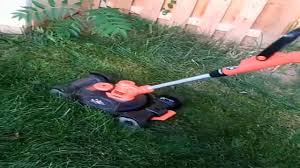 Black Decker Besta512cm Electric Lawn Mower Cordless Review Black Decker Besta512cm 12 3in1 Compact Electric Lawn Mower Youtube