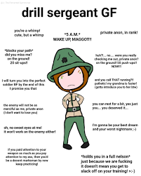 In his first interview since disclosing that he is… Drill Sergeant Gf Ideal Gf Know Your Meme