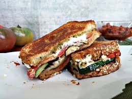 Easy weeknight dinner, grilled vegetable panini, italian herb oil, vegetarian recipes. Grilled Vegetable Sandwich With Tomato Jam Cherry On My Sundae Recipe Vegetarian Sandwich Vegetarian Recipes Healthy Vegetarian Recipes Healthy Easy