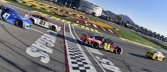 Race track in las vegas, nevada. Late Restart Brings Wild Ending At Las Vegas Motor Speedway Axalta Racing